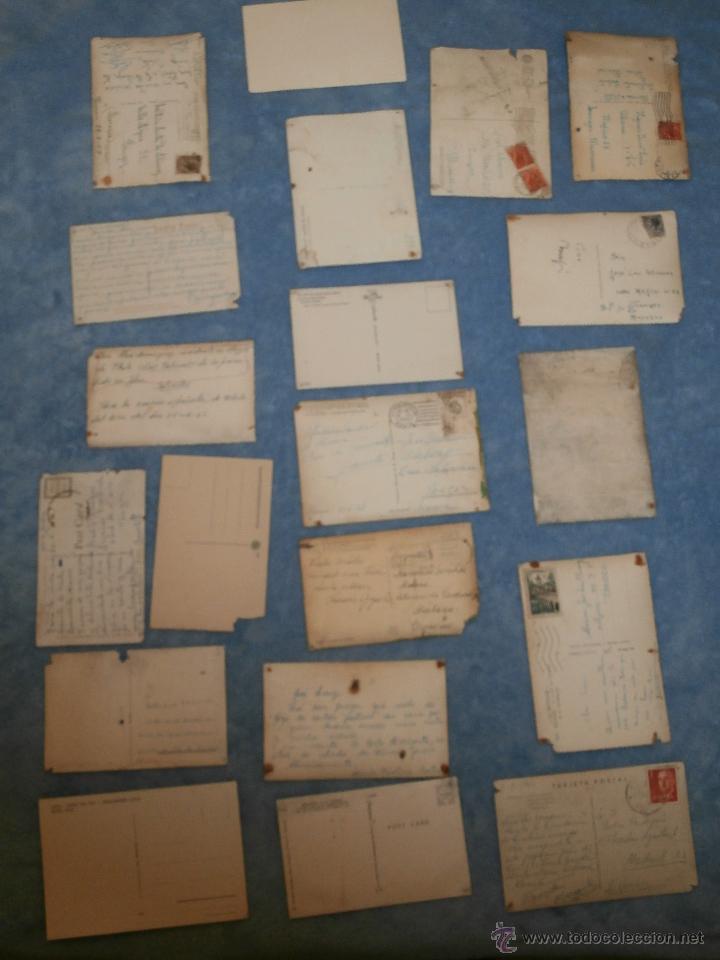 Postales: Lote 20 muy antiguas postales diversas - - Foto 7