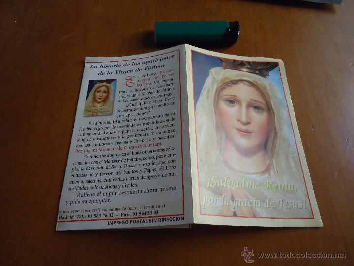 Postales: estampa religiosa virgen de fatima - Foto 1