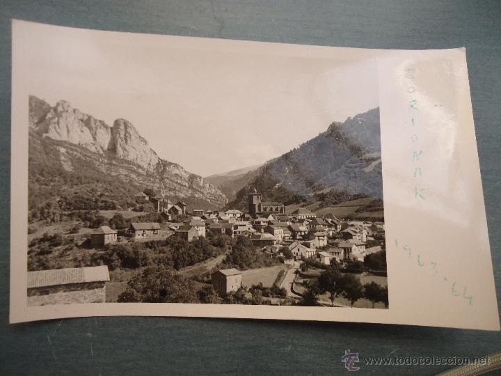 Postales: antigua postal fotografica o fotografia zorionak 1963 64 - izaba
