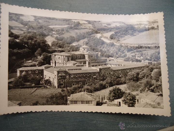 Postales: antigua postal fotografica vista panoramica real abadia de samos ,