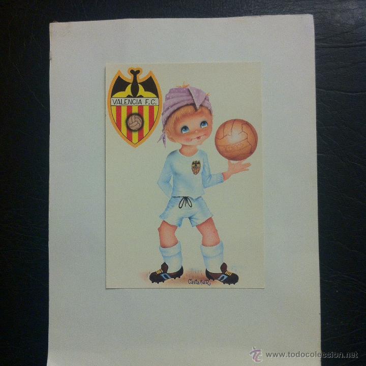 Postales: POSTAL VALENCIA F.C. - SAVIR. - Foto 1