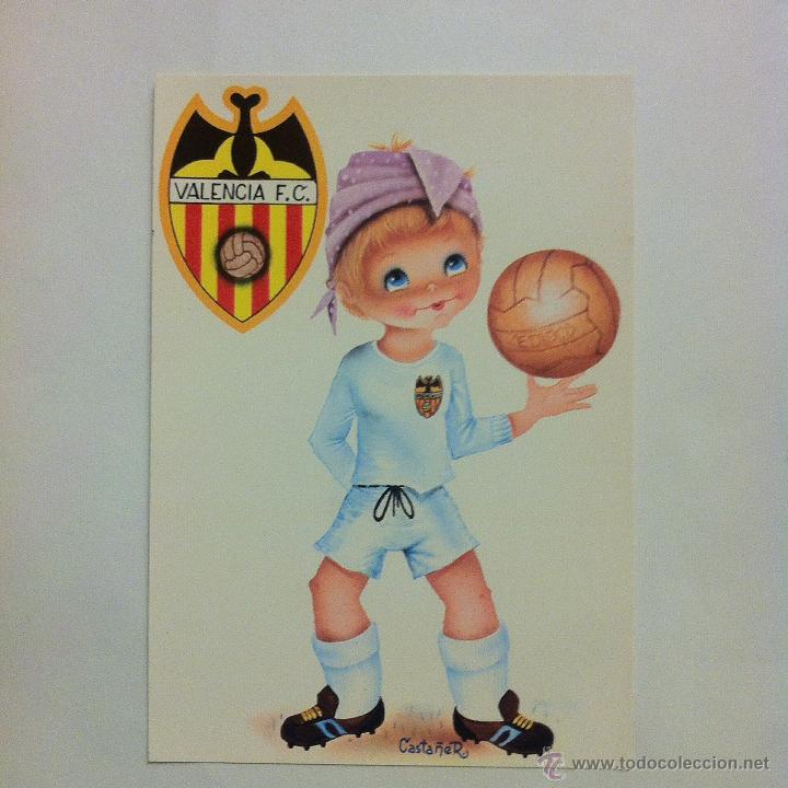 Postales: POSTAL VALENCIA F.C. - SAVIR. - Foto 2