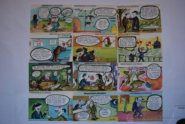 Postales: LOTE DE 12 POSTALES HUMOR&Iacute;STICAS DE PABLO - Foto 1