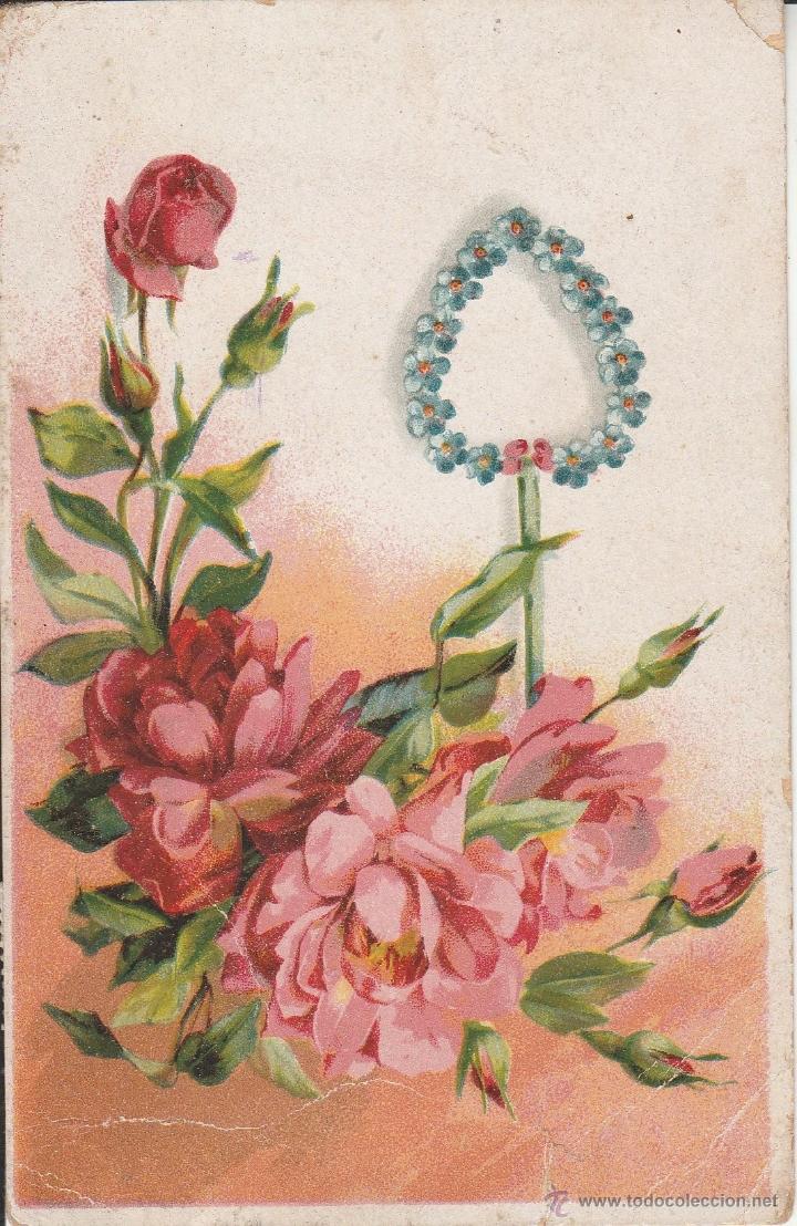 Postkarten: N&ordm; 21300 POSTAL FLORES