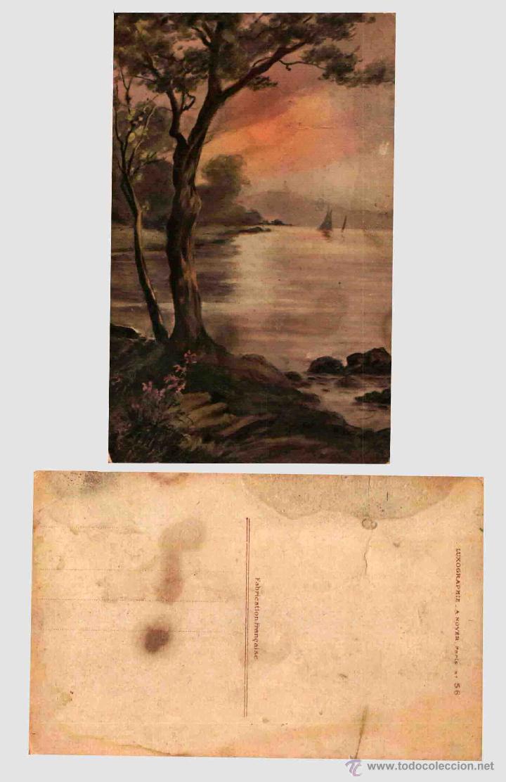 Postais: Postal antigua - Pintura