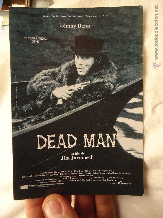 Postales: ANTIGUA POSTAL cine dead man - Foto 1