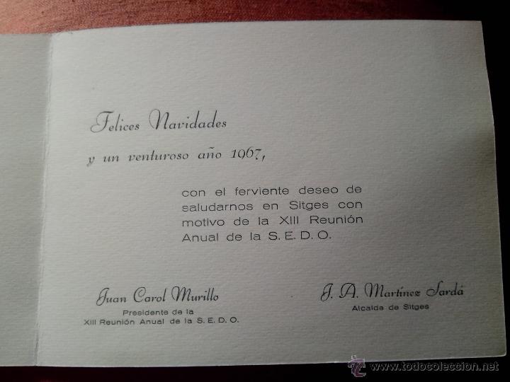 Postales: Postal - Invitaci&oacute;n Sitges - Foto 3