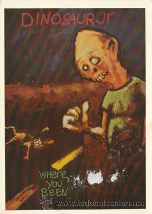 Cartes Postales: POSTAL - DINOSAUR JR - 1188 - WHERE YOU BEEN - ENGLAND - MUSICA - A&Ntilde;OS 70 - 80 - NUEVA SIN CIRCULAR