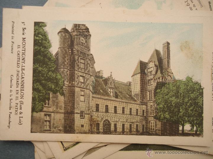 Postais: ANTIGUAO FOTO CROMO POSTAL - FRANCIA COLECCION LA SOLUCION PAUTAUBERGE CASTILLO TODAS ESTAS FOTO ES