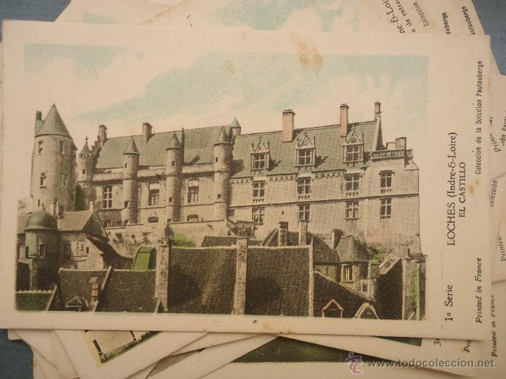 Postais: ANTIGUAO FOTO CROMO POSTAL - FRANCIA COLECCION LA SOLUCION PAUTAUBERGE CASTILLO TODAS ESTAS FOTO ES