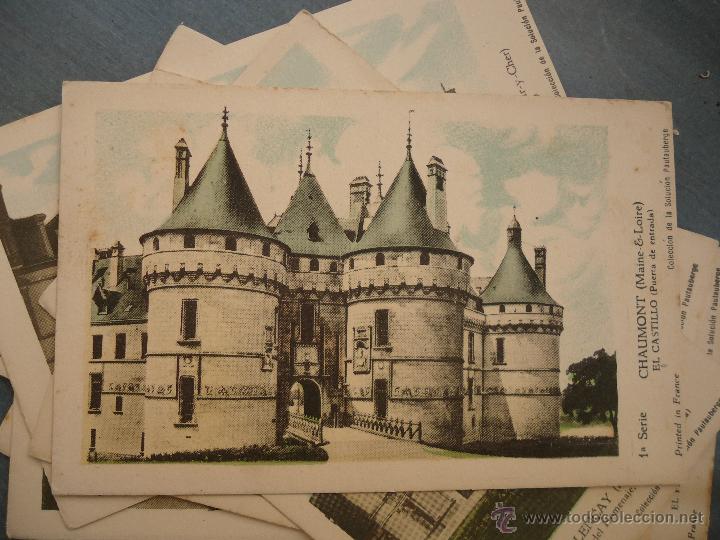 Postais: ANTIGUAO FOTO CROMO POSTAL - FRANCIA COLECCION LA SOLUCION PAUTAUBERGE CASTILLO TODAS ESTAS FOTO ES