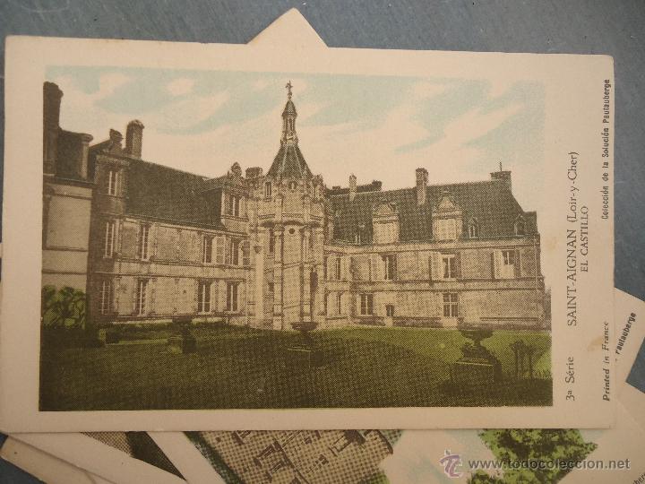 Postais: ANTIGUAO FOTO CROMO POSTAL - FRANCIA COLECCION LA SOLUCION PAUTAUBERGE CASTILLO TODAS ESTAS FOTO ES