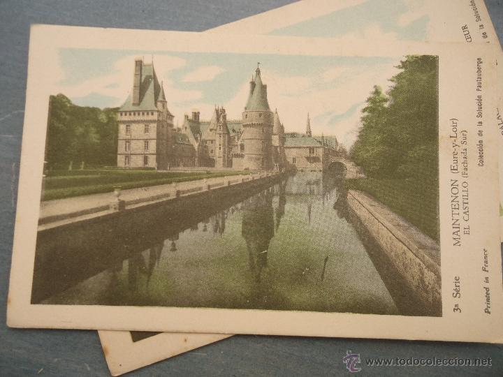 Postais: ANTIGUAO FOTO CROMO POSTAL - FRANCIA COLECCION LA SOLUCION PAUTAUBERGE CASTILLO TODAS ESTAS FOTO ES