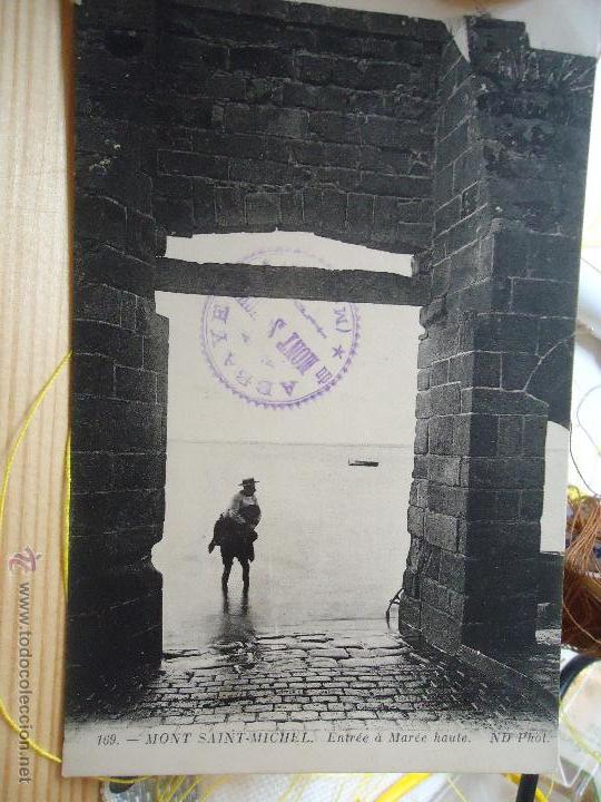Postais: ANTIGUA POSTAL MONT SAINT MICHEK 169