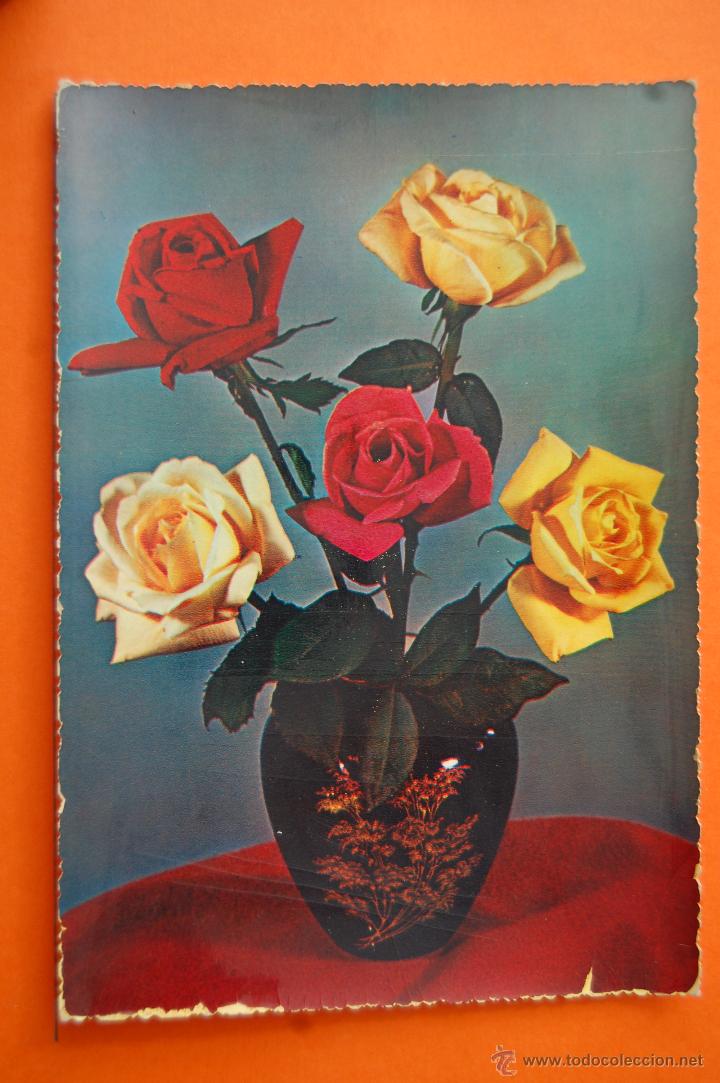 Cartes Postales: POSTAL - FLORES - CECAMI 272 FOTOCOOR KODAK - ITALIA - CIRCULADA