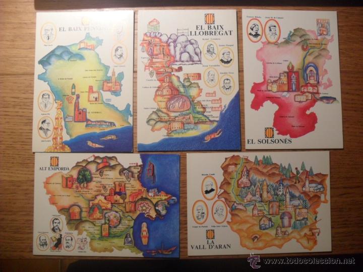 Postales: Lote de postales de la CAMPANYA PER LA IDENTIFICACI&Oacute; DEL TERRITORI - Foto 1