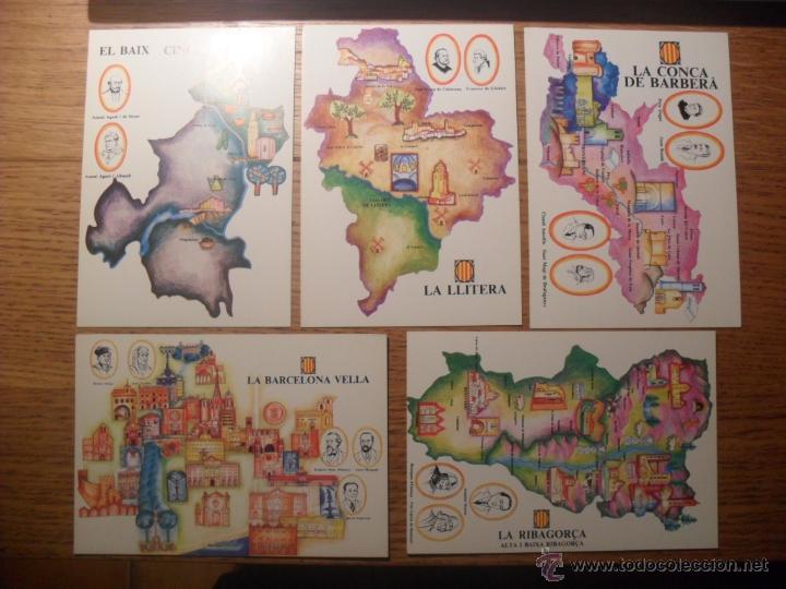 Postales: Lote de postales de la CAMPANYA PER LA IDENTIFICACI&Oacute; DEL TERRITORI - Foto 4