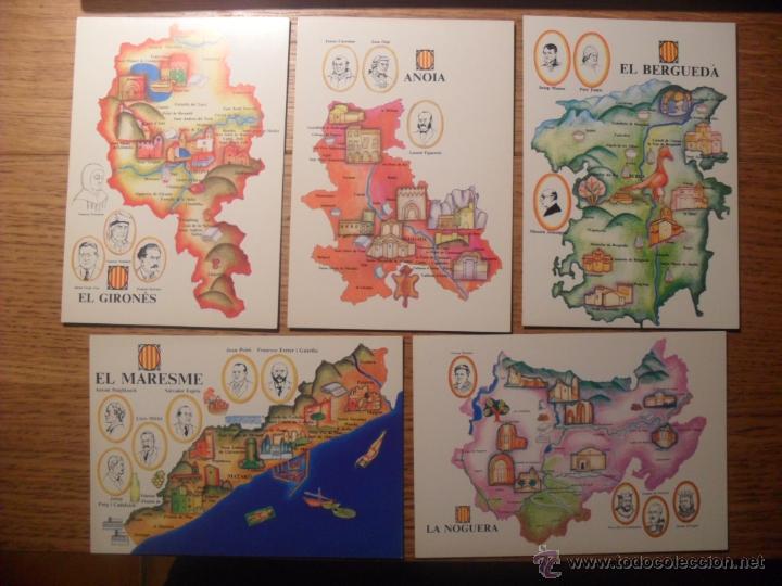 Postales: Lote de postales de la CAMPANYA PER LA IDENTIFICACI&Oacute; DEL TERRITORI - Foto 5
