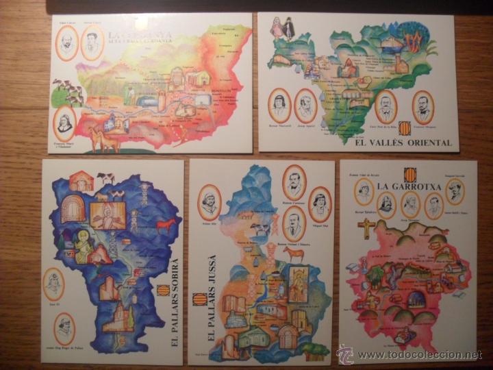 Postales: Lote de postales de la CAMPANYA PER LA IDENTIFICACI&Oacute; DEL TERRITORI - Foto 7