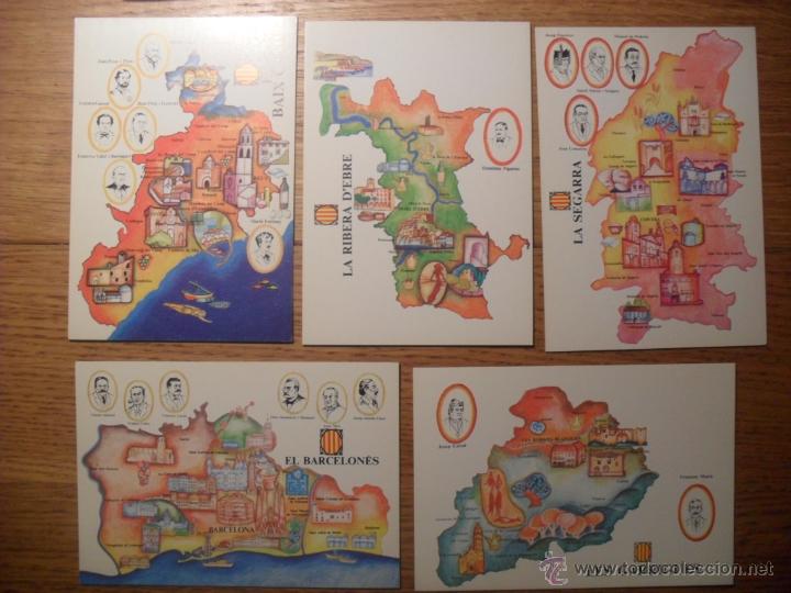 Postales: Lote de postales de la CAMPANYA PER LA IDENTIFICACI&Oacute; DEL TERRITORI - Foto 18