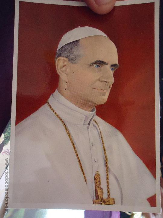 Postales: POSTAL religiosa pablo vi - Foto 1