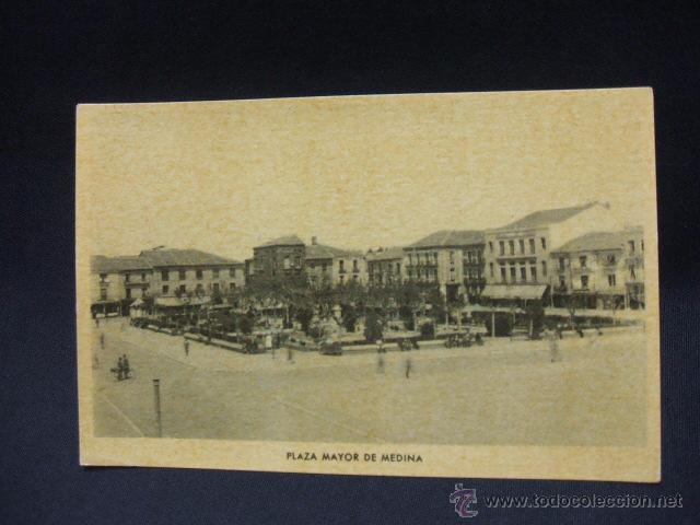 Postkarten: POSTAL - PLAZA MAYOR DE MEDINA -
