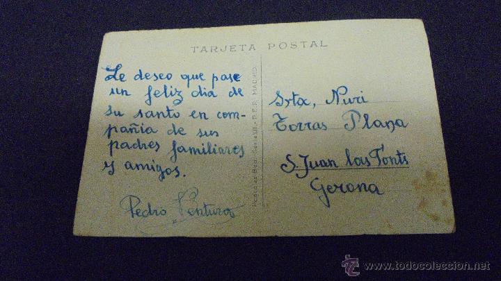 Postales: ANTIGUA POSTAL - LUIS MIGUEL DOMINGUIN - CIRCULADA. - Foto 2