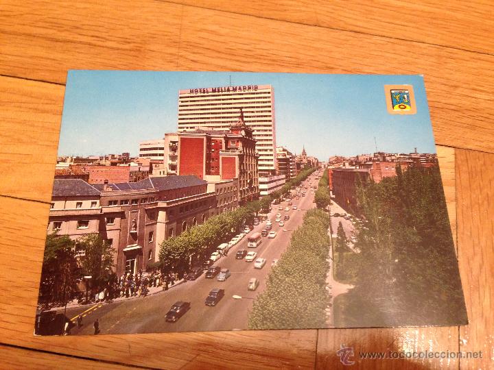 Postales: P0011 POSTAL HOTEL MELIA MADRID SIN CIRCULAR - Foto 1