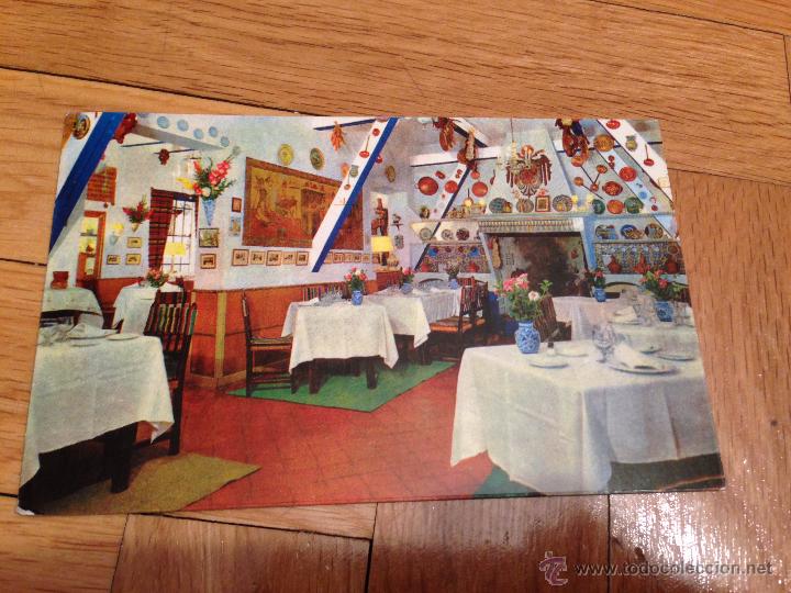 Postales: P0022 POSTAL RESTAURANTE LA BARRACA MADRID SIN CIRCULAR - Foto 1