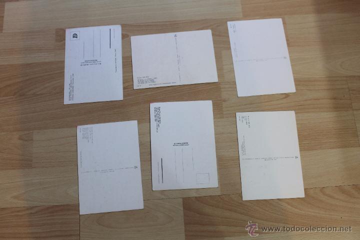 Postales: LOTE 6 POSTALES PICASSO SIN CIRCULAR - Foto 2