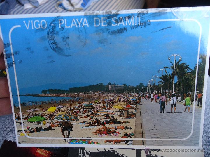 Postales: RARA POSTAL GALICIA - VIGO PLAYA DE SAMIL - Foto 1