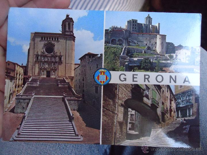 Postales: RARA POSTAL GERONA - Foto 1