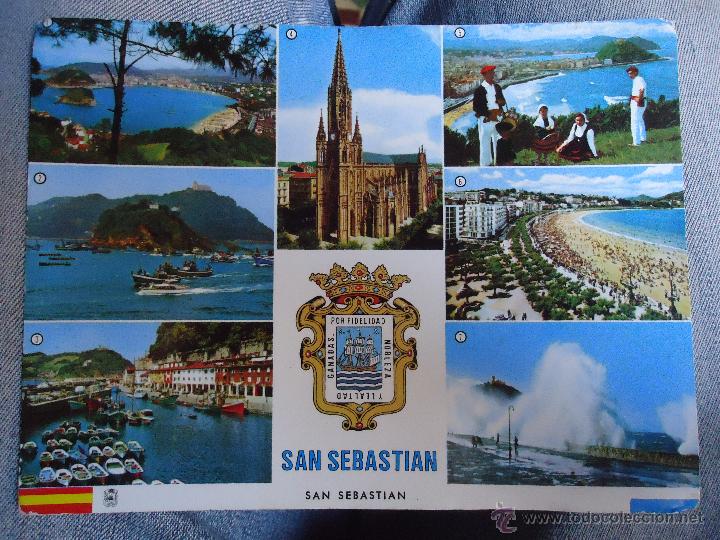 Postales: rara postal - SAN SEBASTIAN - Foto 1