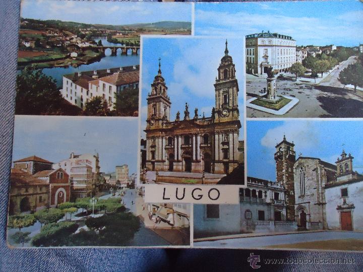 Postales: rara postal - LUGO - Foto 1