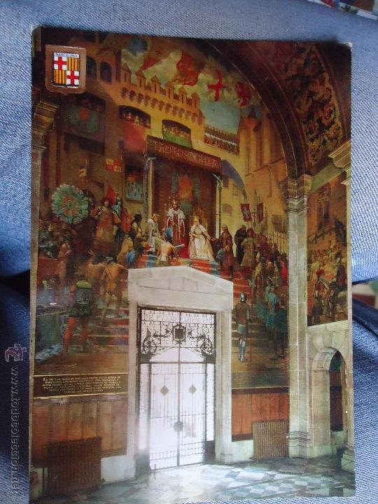 Postales: rara postal - BARCELONA BARRIO GOTICO - Foto 1