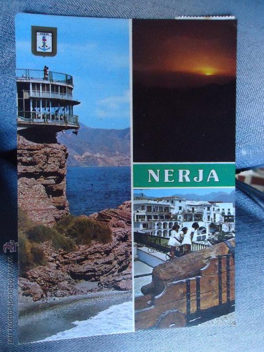 Postales: rara postal - NERJA - Foto 1