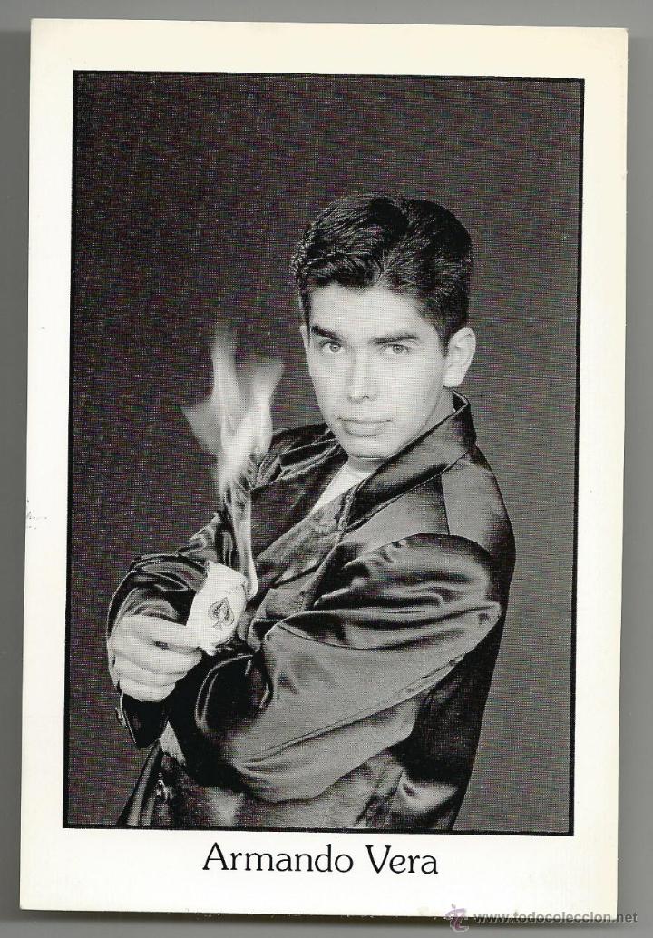 Cartes Postales: POSTAL MAGIA *EL MAGO ARMANDO VERA* EN LAS VEGAS - 15X10,5 CM