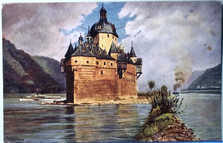 Postkarten: POSTAL ANTIGUA - DIE PAFLZ IM RHEIN - NO CIRCULADA