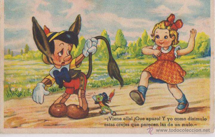 Postales: POSTAL PINOCHO DISNEY, 1945