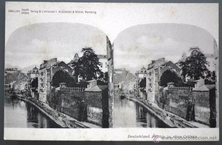 Postales: POSTAL ESTEREOSC&Oacute;PICA DE KOBLENZ /COBLENZA (ALEMANIA). PARTHIE IM ALTEM
