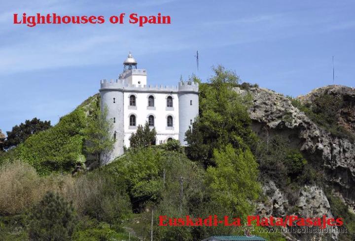 Postales: FAROS DE EUSKADI-LA PLATA/ PASAJES - Foto 1