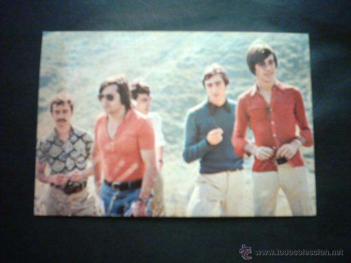 Postkarten: POSTAL DISCOGR&Aacute;FICA DEL GRUPO C&Aacute;NTABRO QUIJOTE. 1972.