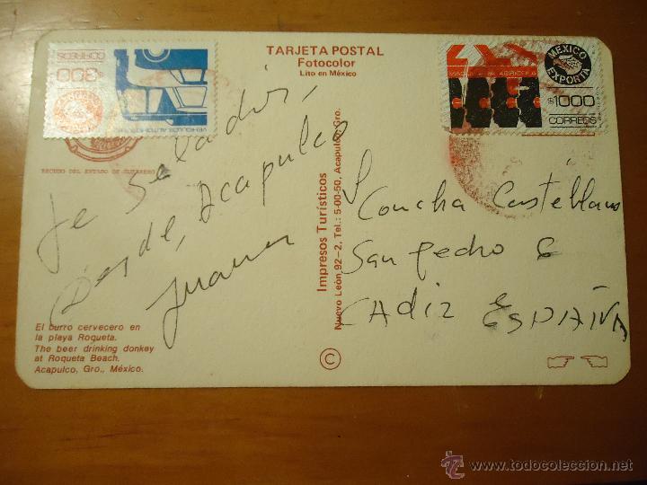 Postales: ANTIGUA POSTAL ACAPULCO - Foto 2