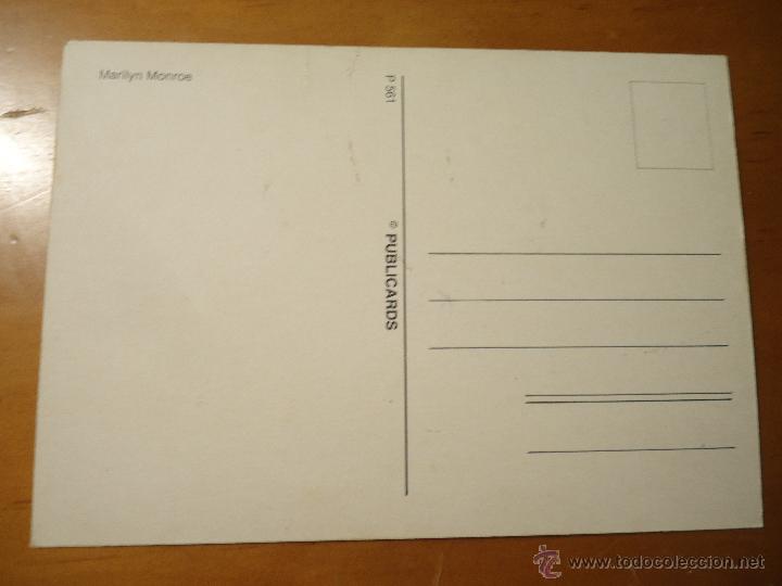 Postales: POSTAL EROTICA MARILYN MONROE - Foto 2