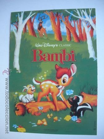 Postales: MAGNIFICA POSTAL DE DISNEY - BAMBI - SIN CIRCULAR - - Foto 1