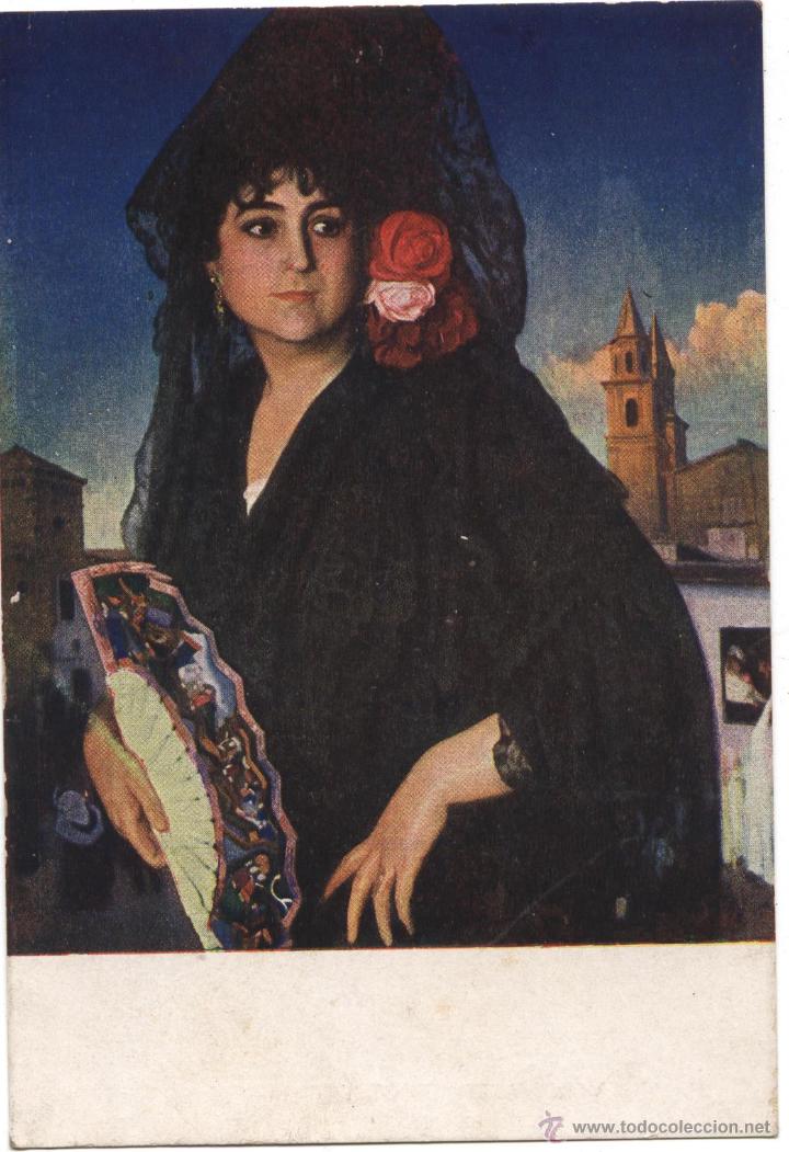 Postcards: Tarjeta Postal Num.76 -Abril-Jose M Rodriguez Acosta