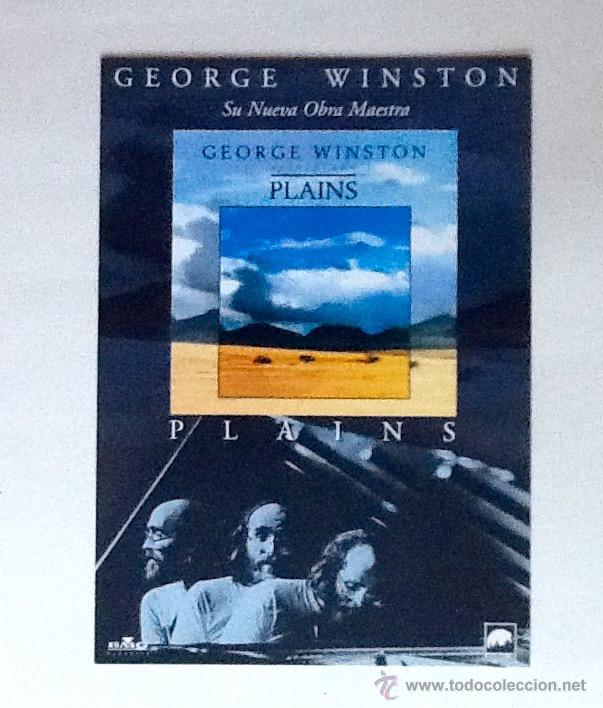 Postales: GEORGE WINSTON. PLAINS.. ENVIO INCLUIDO EN EL PRECIO. - Foto 1