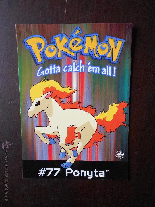 Postales: POSTAL POKEMON 77 - PONYTA (7C) - Foto 1