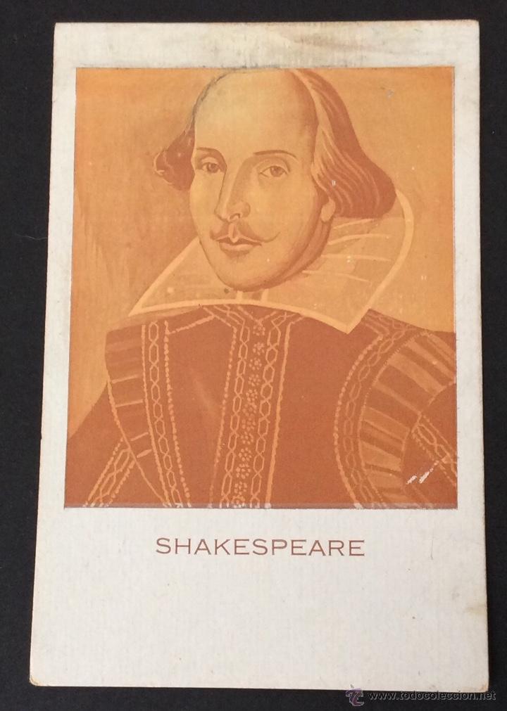 Postales: POSTAL DE LA REVISTA GENERACI&Oacute;N CONSCIENTE. SERIE II. SHAKESPEARE