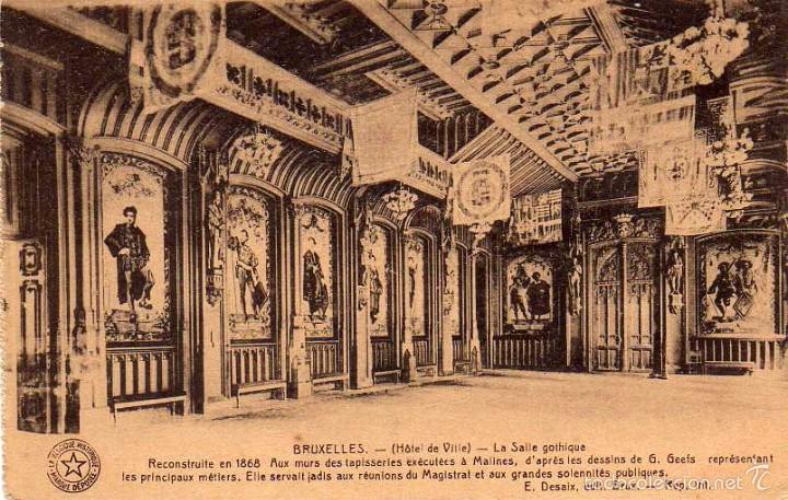 Postales: POSTAL ANTIGUA DE BRUSELAS - Foto 1